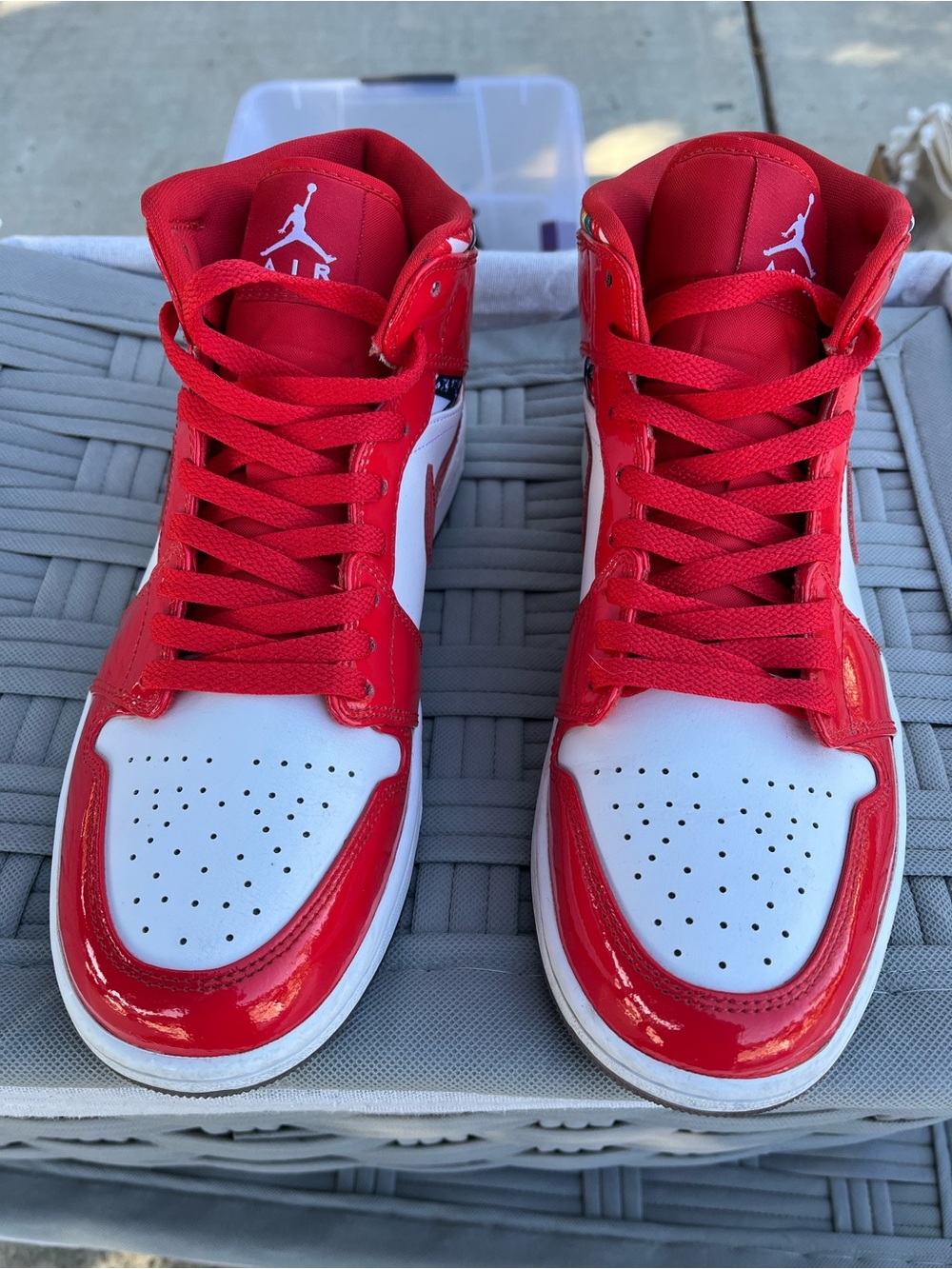 Nike Air Jordan 1 Mid SE - Like New without box. - Picture 2 of 5